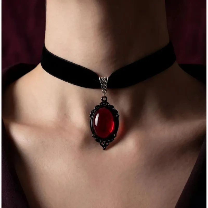 My Steampunk Style velvet choker