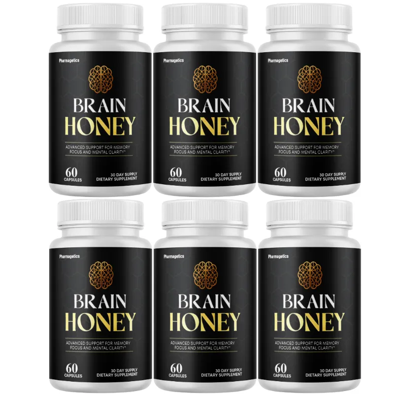 Pharmagetics brain honey cognitive support supplement