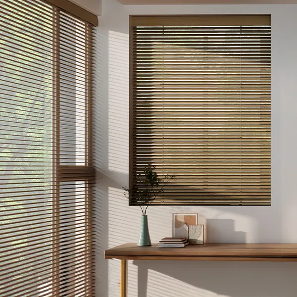 iHomeBlinds 1 inch faux wood blinds slat shade