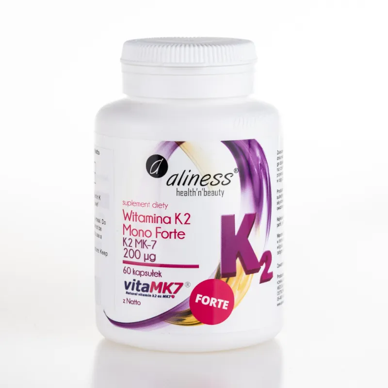 Aliness vitamin k2 menaquinone 7 mk 7 supplement