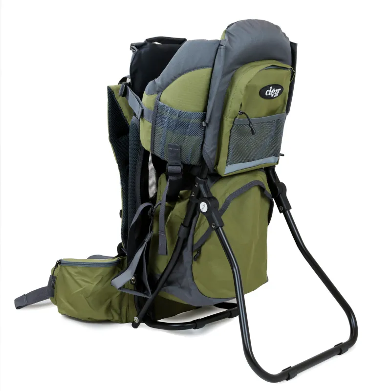 ClevrPlus Carriers hiking baby carrier for trails