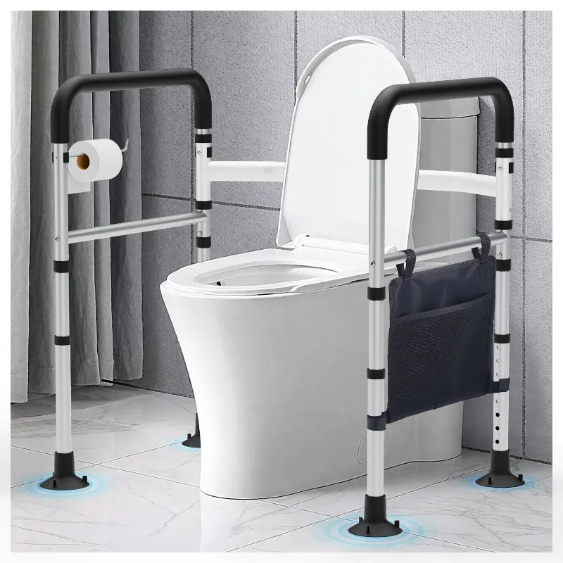 WHLICKS toilet saftey rails for bathroom stability