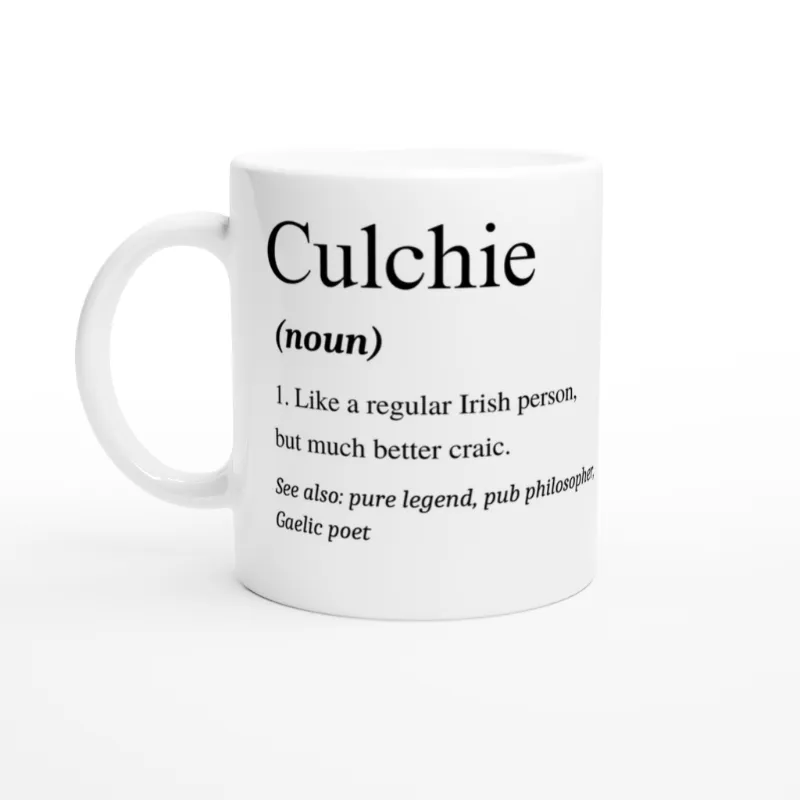 Urban Celt culchie mug