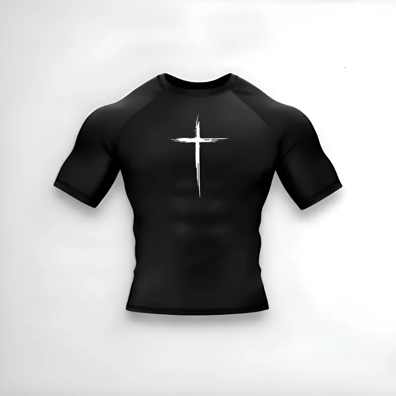 SuperSuits jesus saves compression shirt