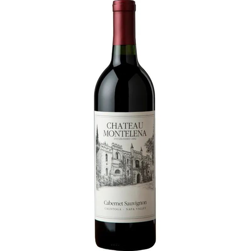 Mr.D Wine chateau montelena red wine bottle