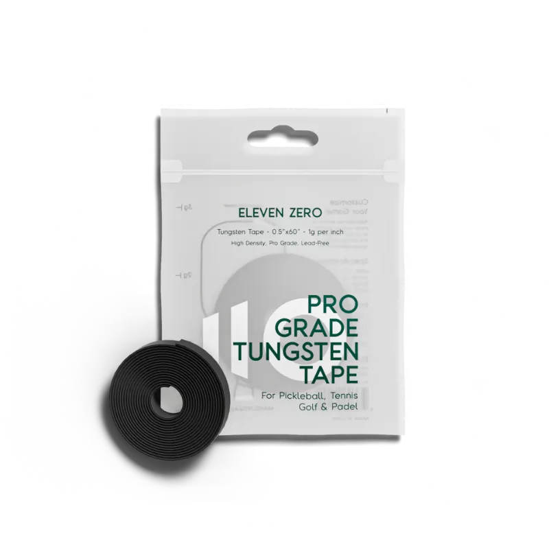 Eleven Zero tungsten tape roll for pickleball paddle customization