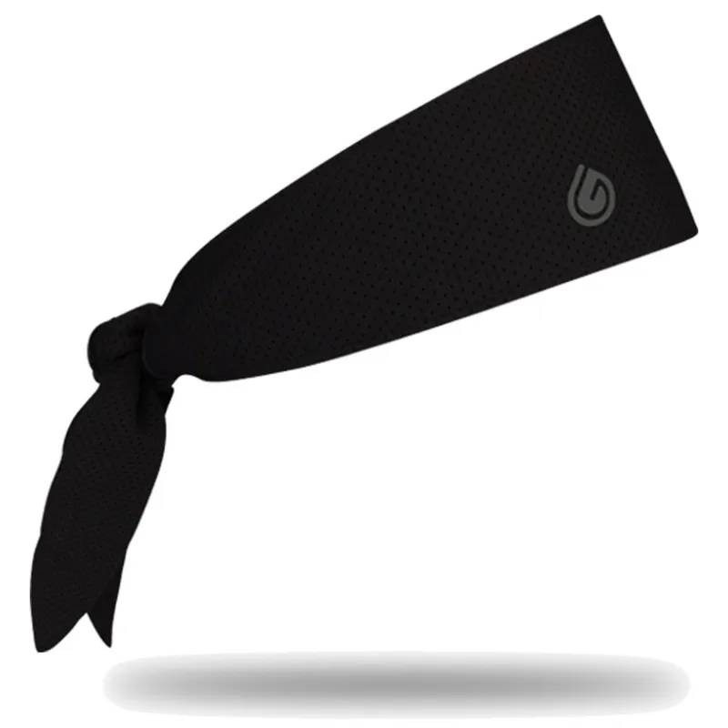 Gymwrap cooling headband for sweat-free exercise