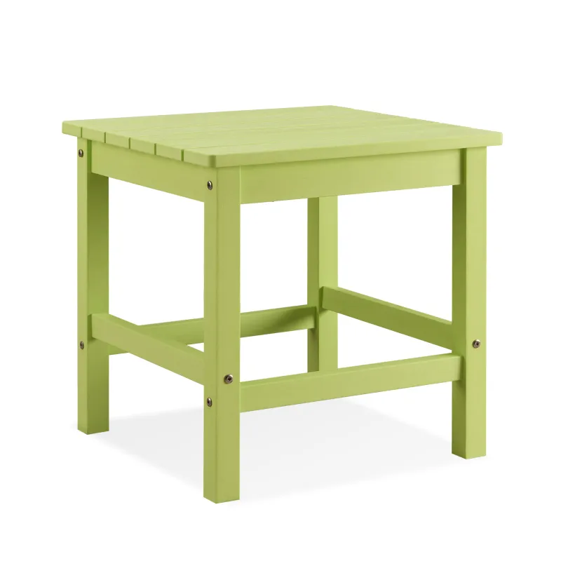 Psilvam adirondack outdoor table for deck use