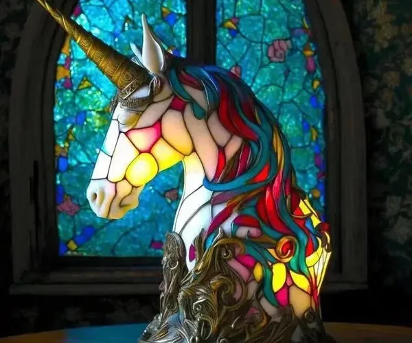 Kawaii Unicorn unicorn lamp