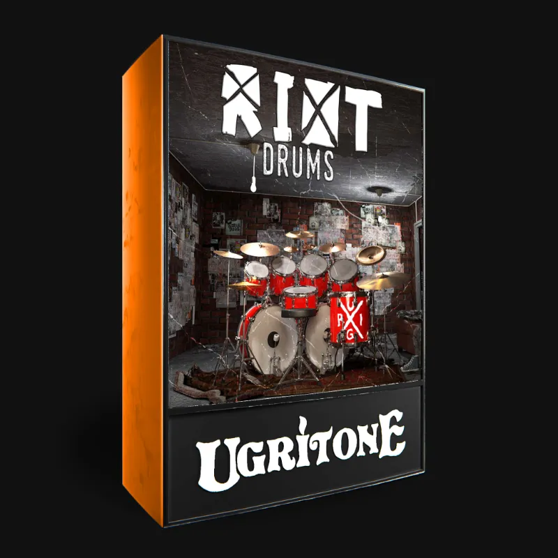 Ugritone juggernaut type drums sample pack