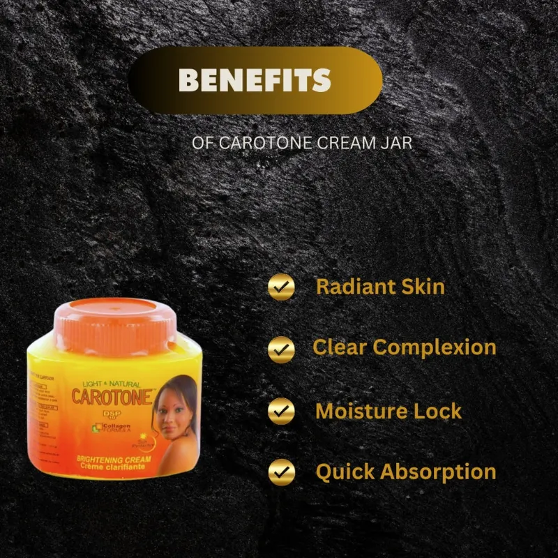 Kismet Beauty Brands carotone brightening cream