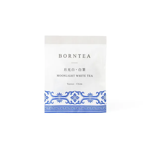 BornTea white tea leaves