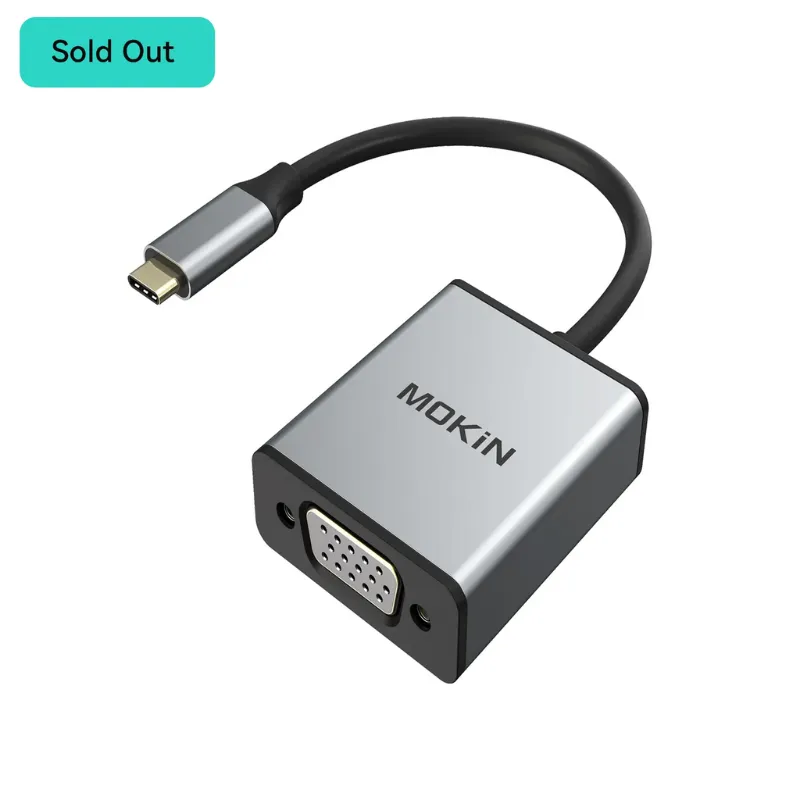 MOKiN usb to hdmi vga driver windows display adapter