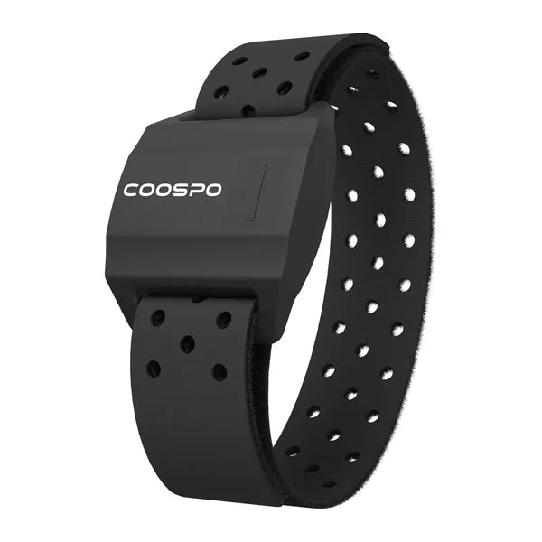 COOSPO arm heart rate monitor for wrist-free tracking