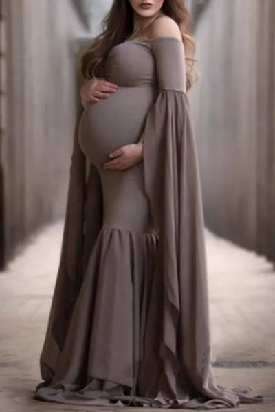 Glamix Maternity baby shower dress