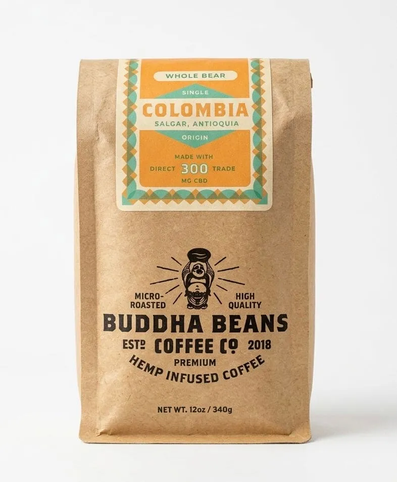 Buddha Beans Coffee coffee with cbd