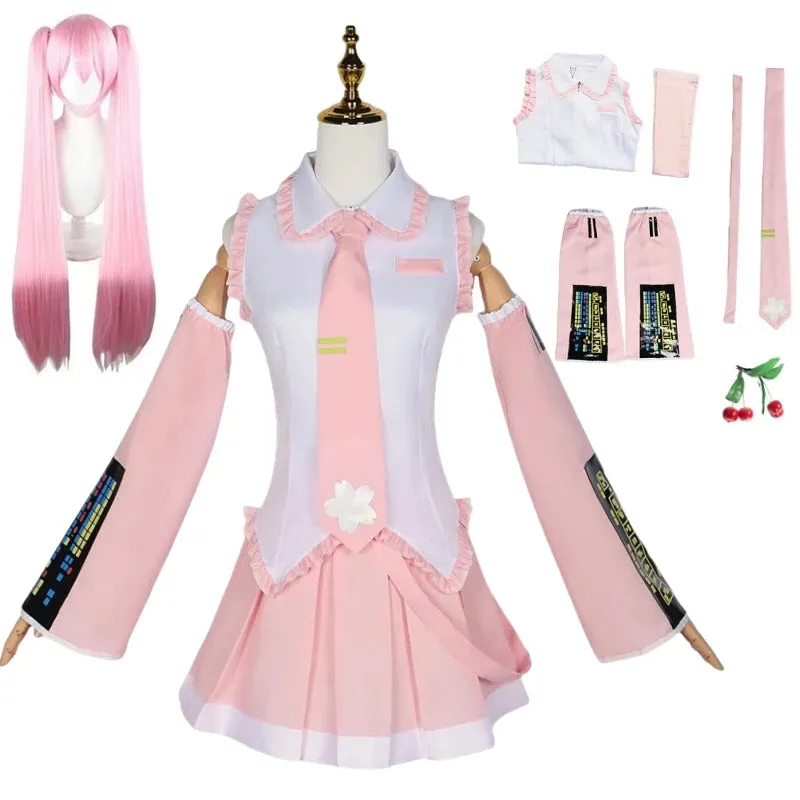 Feel the Anime miku cosplay costume