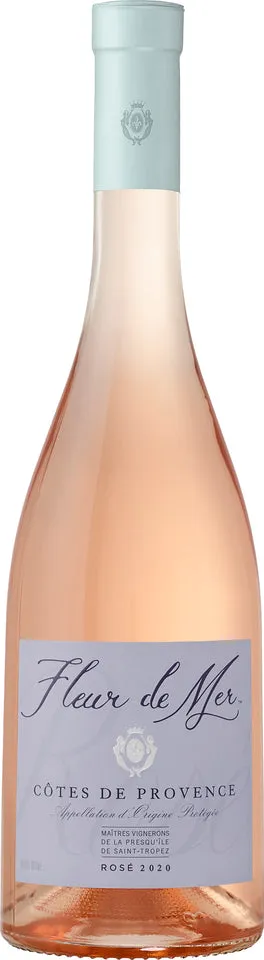 Greatwinesdirect fleur de mer rose rosé wine bottle