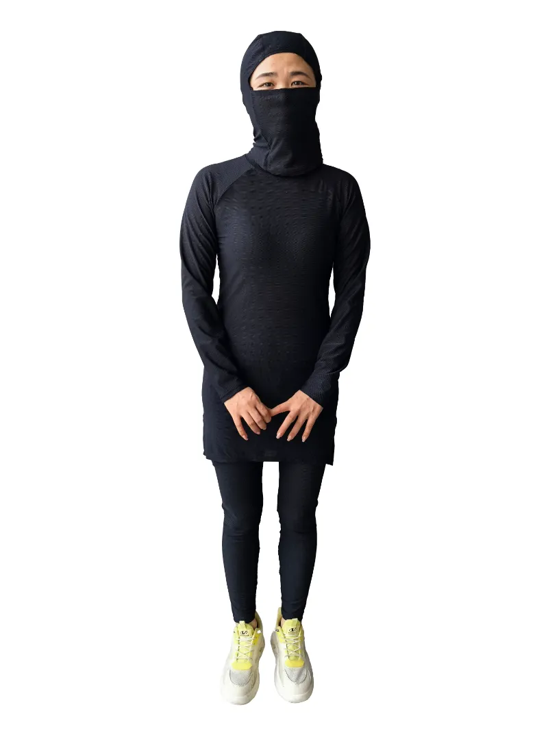 Qikini burka beachwear for full-coverage beach days