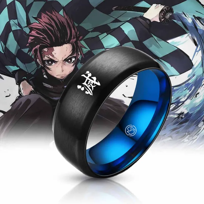 Mugen Sense demon slayer rings anime jewelry
