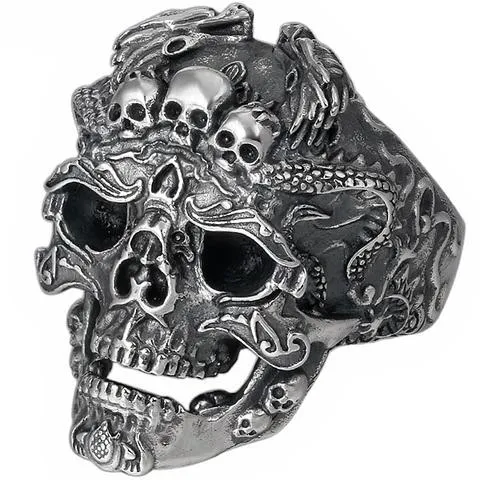 Autumn Dragon dragon ring
