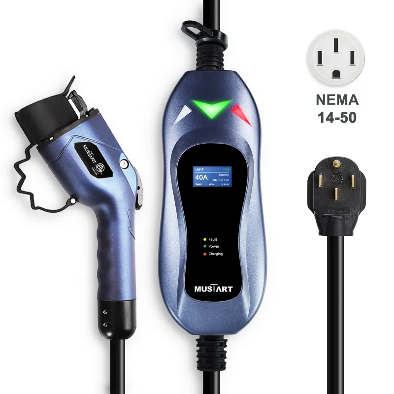 MustartPower DeWalt level 2 40amp smart EV charger