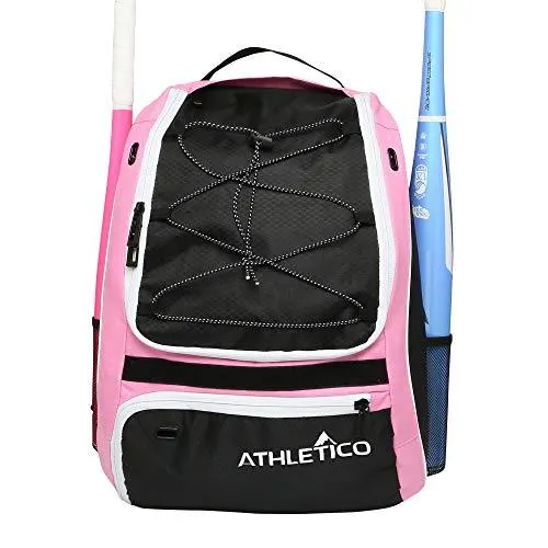 Athletico softball bag for carrying bats, gloves, and gear
