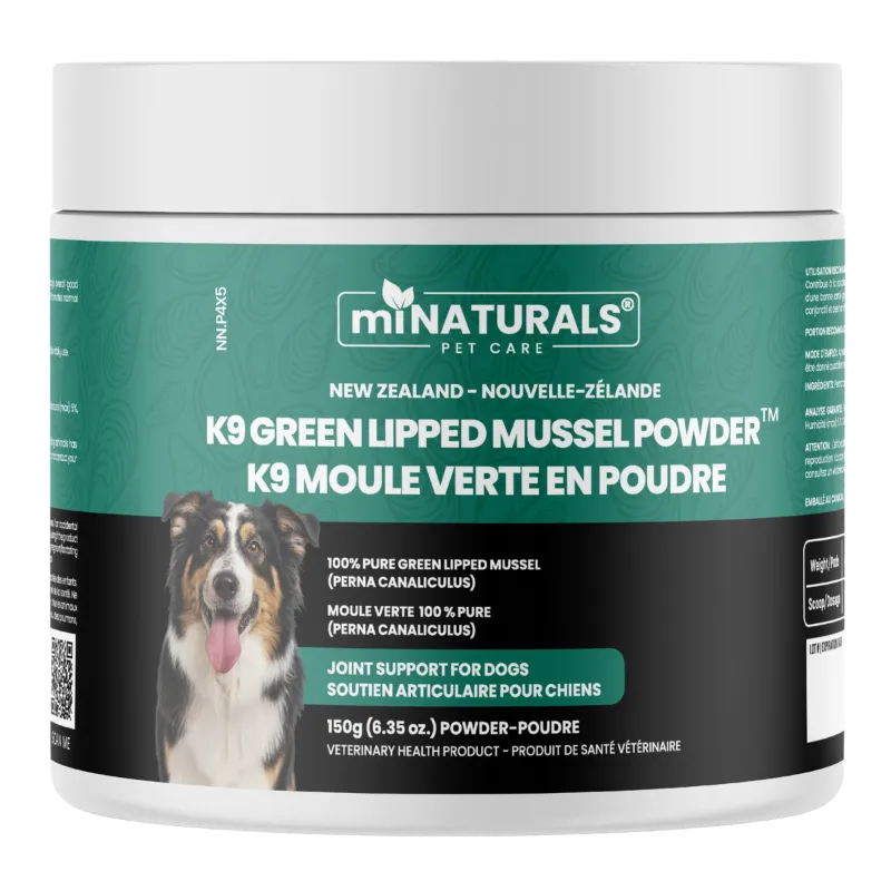 Minaturals Nutrition green lipped mussel for dogs pet supplement
