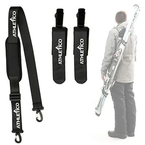 Athletico ski straps for bundling and carrying skis together