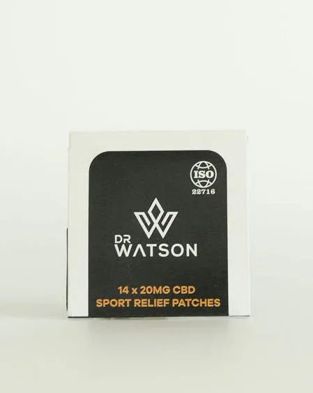 Dr Watson CBD patches for transdermal delivery