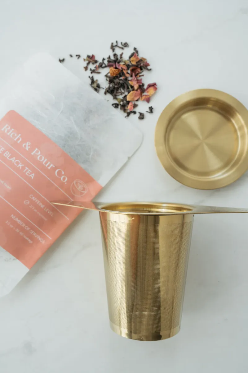 Rich and Pour stainless steel tea infuser