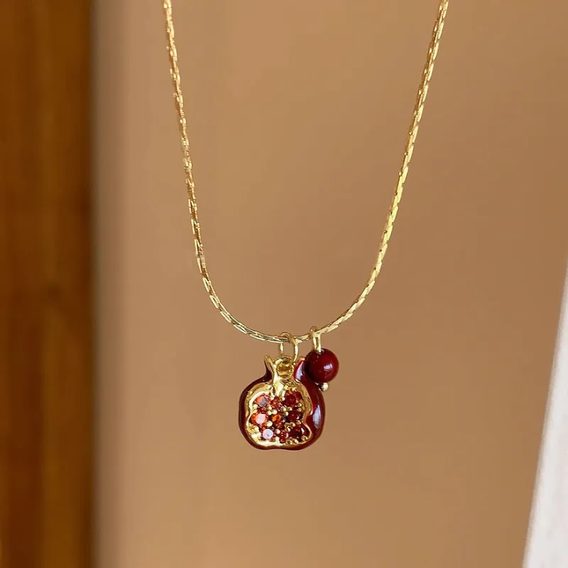 Abbott Atelier pomegranate necklace