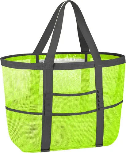 Baleine Shop beach mesh bag for seaside outings