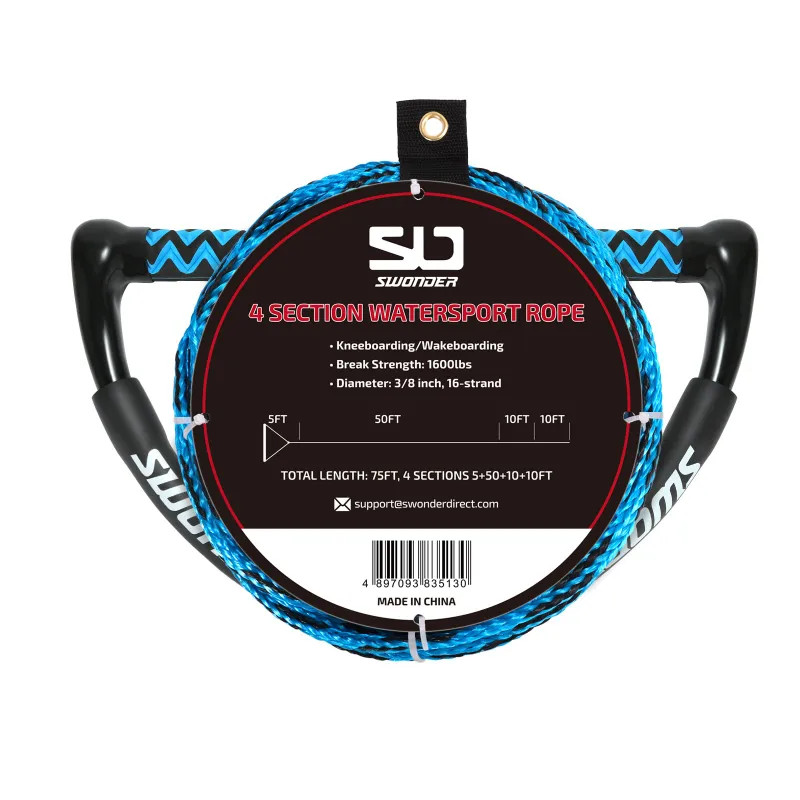 Swonder wake board rope for wakeboarding
