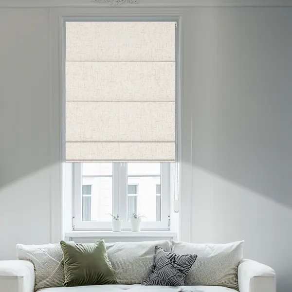 iHomeBlinds roman shades window treatment