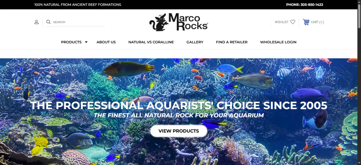 The MarcoRocks home page