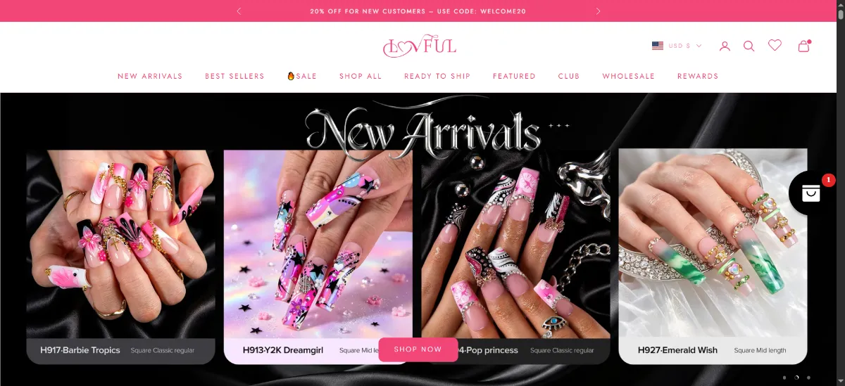 The Lovful home page