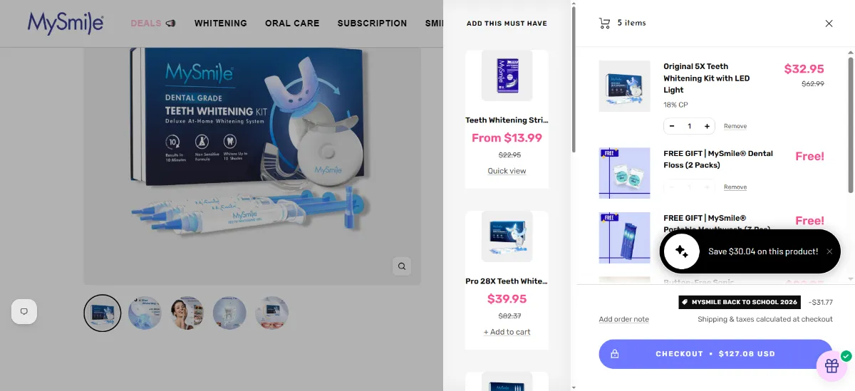The My Smile cart