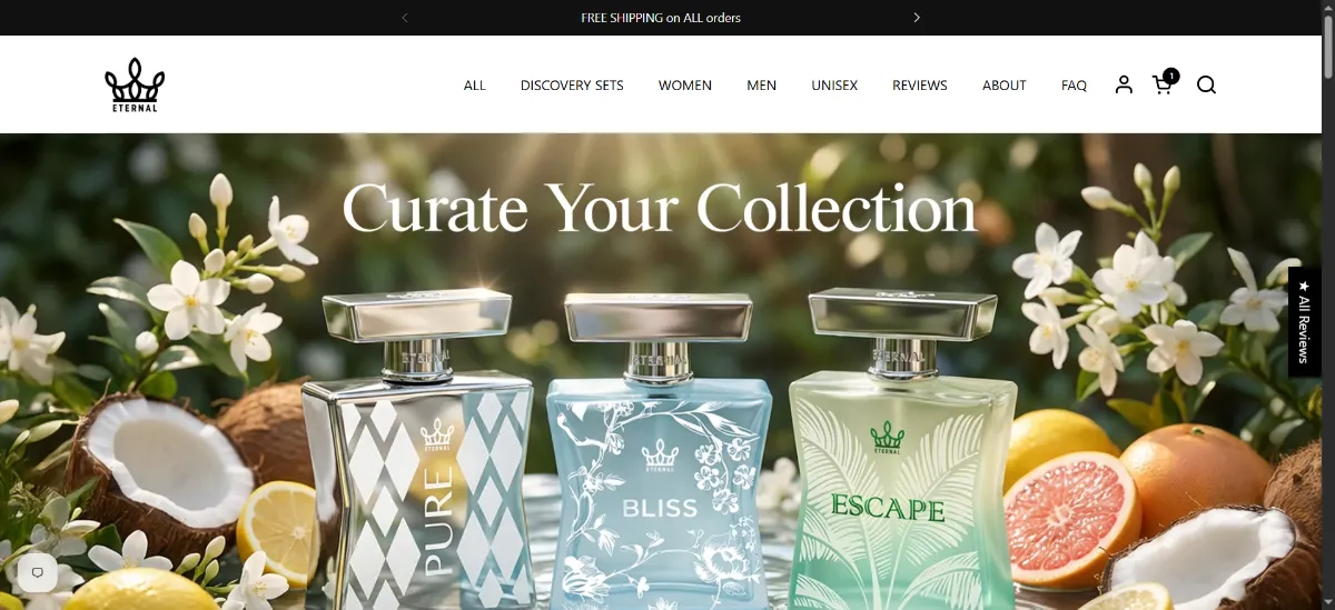 The Eternal Fragrance home page