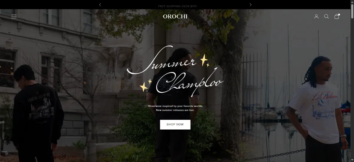 The Project Orochi home page