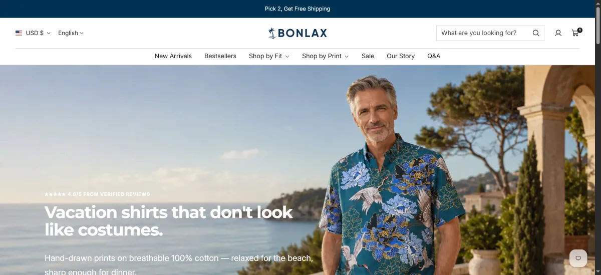 The Bonlax home page