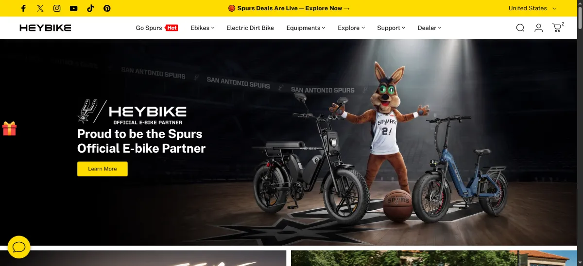 The Heybike home page