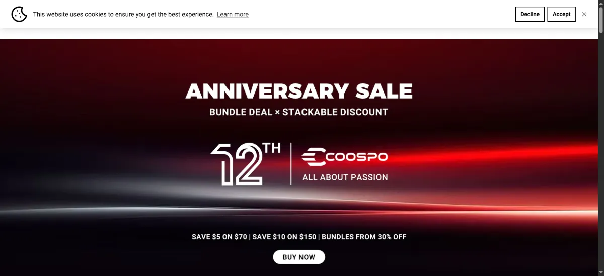 The COOSPO home page