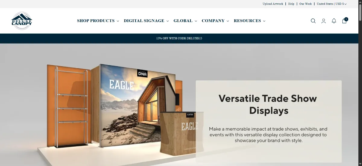 The Deluxe Canopy home page
