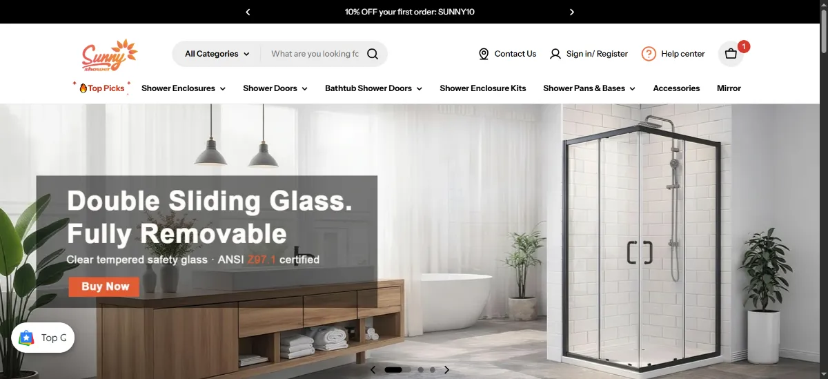 The SUNNY SHOWER home page