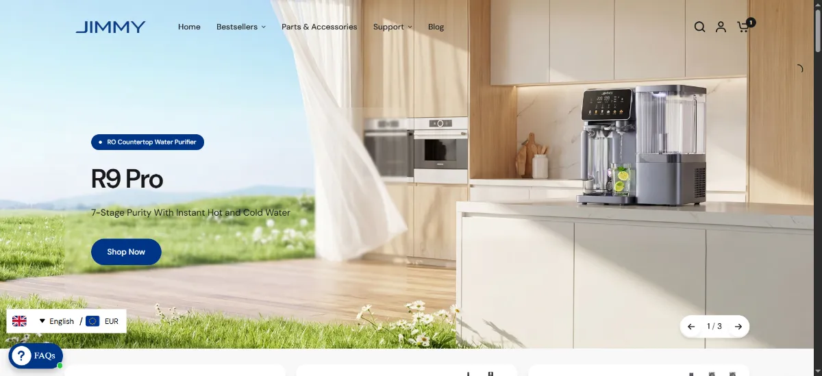 The Jimmy home page