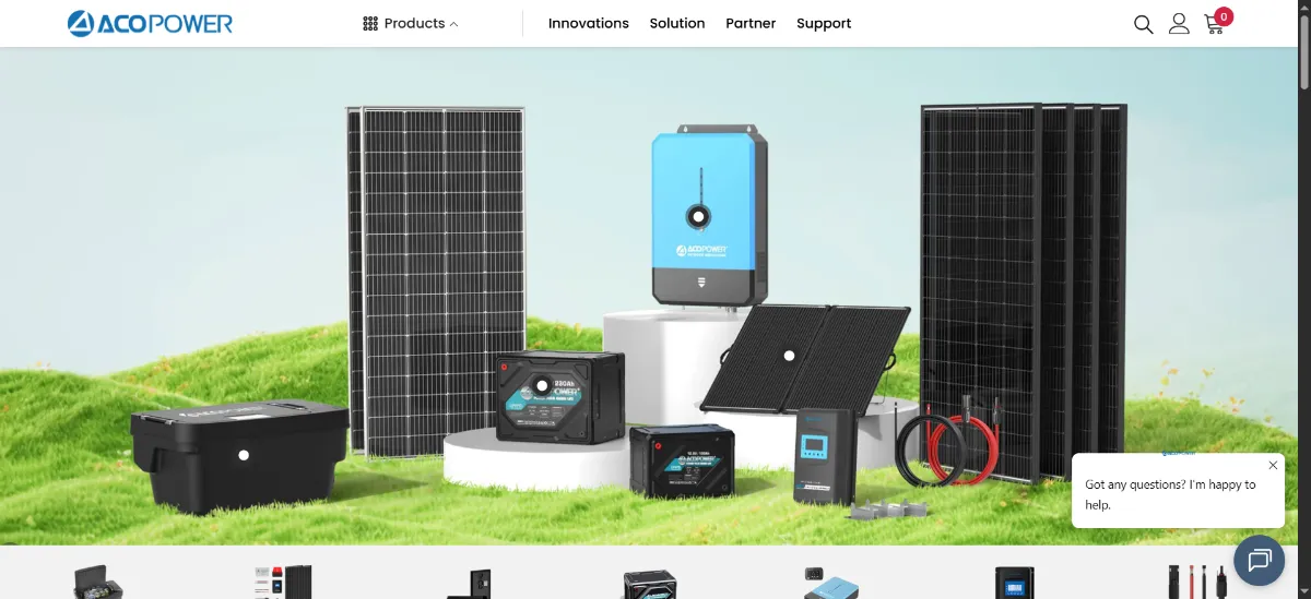 The ACOPOWER home page