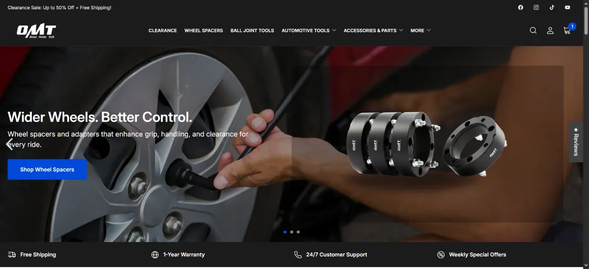 The Orion Motor Tech home page