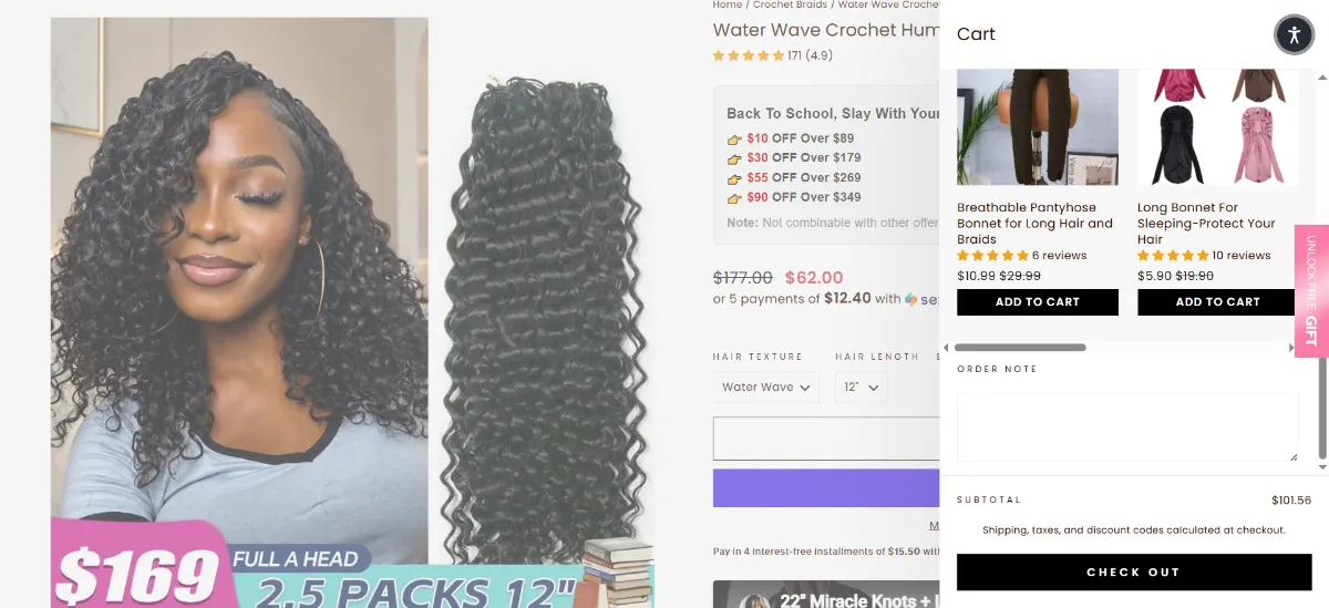 The Eayon hair cart