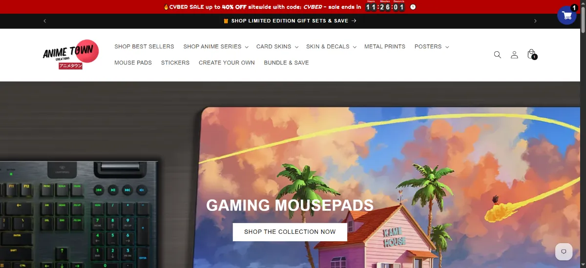 The Anime Town Creations home page